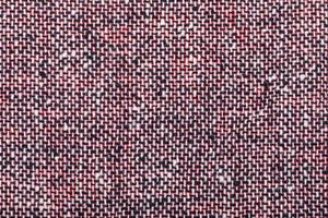 fondo de tela de lana roja, negra y blanca foto