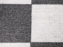 textile background - plaid cotton fabric photo