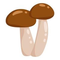 Mushroom. Element of autumn design. Vector cartoon style