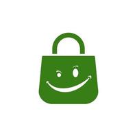 Shopping bag icon with Fast service icon, Online Shoping bag vector