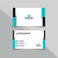 Minimal Business Card design Template vector