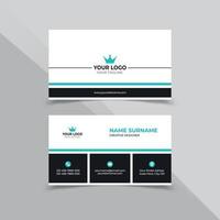 Company Business Card Design Template vector