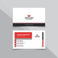 Modern Business Card Design Template vector