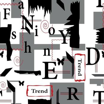 geometric style vector pattern