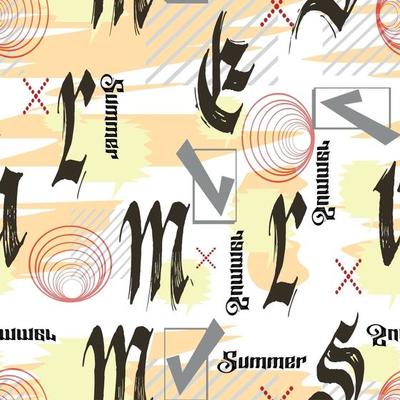 geometric style vector pattern
