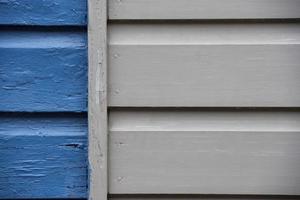 fondo de madera casa azul y hrey foto