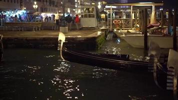 toerisme in Italië, gondels in Venetië video