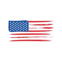 american flag vector