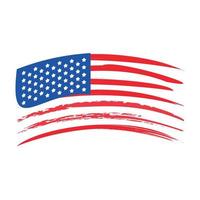 american flag vector