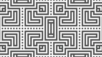 Abstract seamless geometric shape lines pattern vector