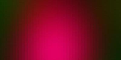 Dark Pink, Green vector backdrop with rectangles.