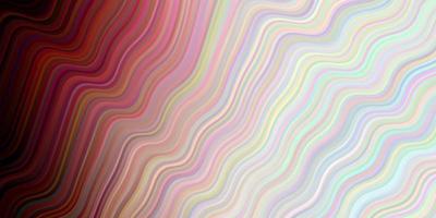 Light Pink, Red vector pattern with lines.