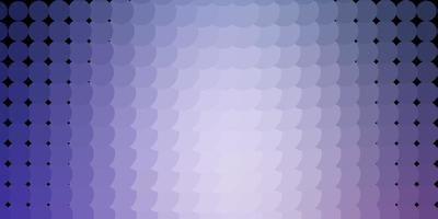 Light Purple vector layout with circles.