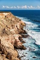 Kalbarri Batavia coast cliffs on the ocean photo