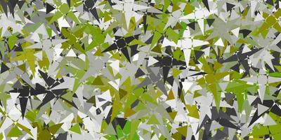 Light Gray vector background with triangles.