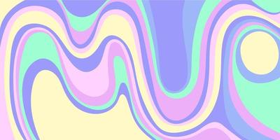 Psychedelic y2k background 2000. Vector illustration in retro aesthetic 1990 style.