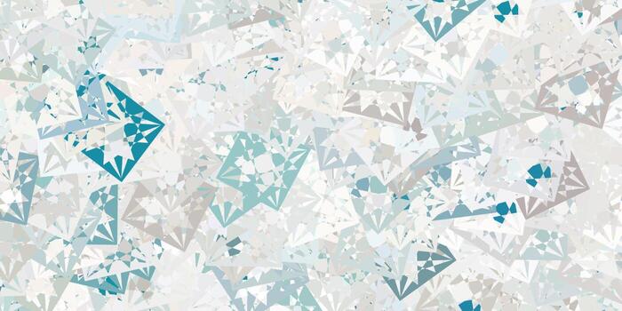 Fondo de vector gris claro con triángulos.