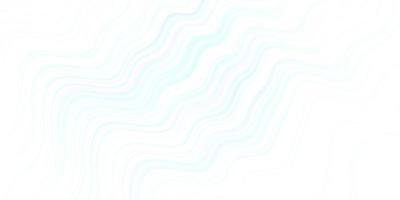 Light BLUE vector template with bent lines.