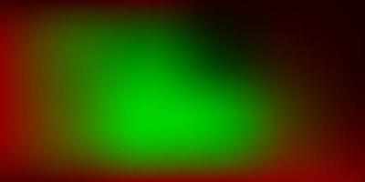 Light Green, Red vector blur background.