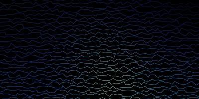 Dark BLUE vector pattern with curved lines.