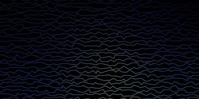 Dark BLUE vector pattern with curved lines.