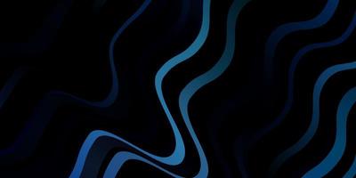 Light BLUE vector background with lines.