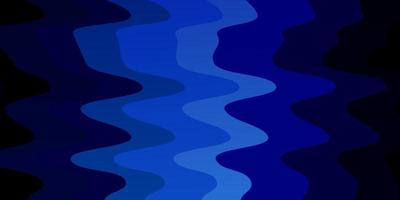 Dark BLUE vector background with lines.