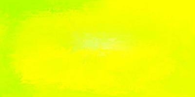Light green, yellow vector poly triangle texture.