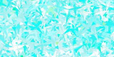 Light Multicolor vector background with triangles.