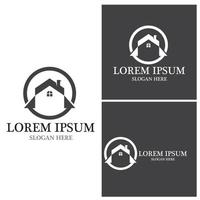 House Logo Home Real Estate Business  Home  building vector