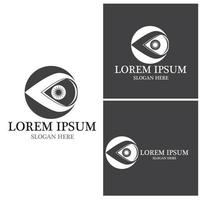 Eye Care vector logo design