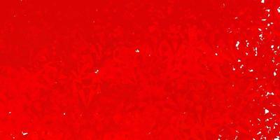Dark orange vector backdrop with triangles, lines.