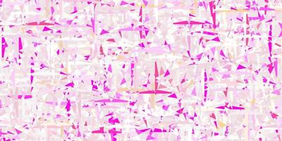 Light Pink vector background with polygonal style.