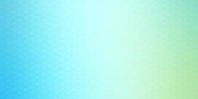 Light Blue, Green vector layout with lines, rectangles.