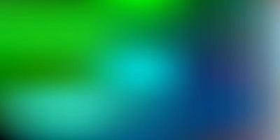 Light blue, green vector blurred pattern.