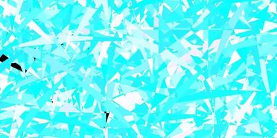 Light pink, blue vector background with polygonal forms.