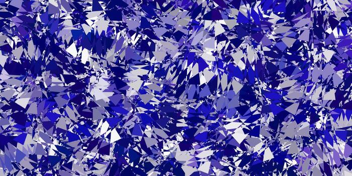 Light purple vector layout with triangle forms.