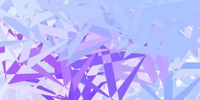 Light purple vector pattern with polygonal shapes.