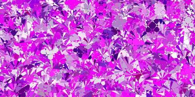 Light Purple, Pink vector background with polygonal forms.