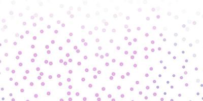 Light purple, pink vector doodle background with flowers.