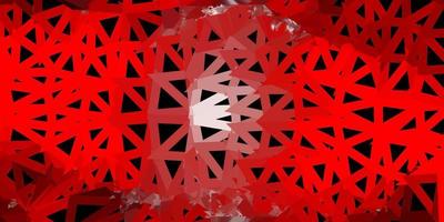 Light red vector poly triangle texture.