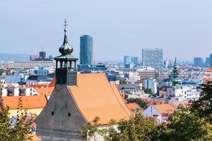 Bratislava cityscape in sunny day photo