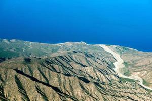 Baja California Sur Mexico aerial view photo