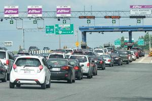 Washington, Estados Unidos, 22 de junio de 2015 carretera congestionada foto