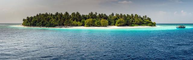 maldives tropical paradise beach landscape photo