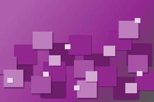 fondo abstracto cuadrado con color degradado púrpura vector