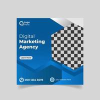 Digital business marketing Social media and and web banner Free vectorTemplate vector