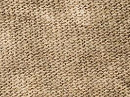 textile background - brown cotton cloth photo