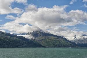 alaska prince william sound vista al glaciar foto