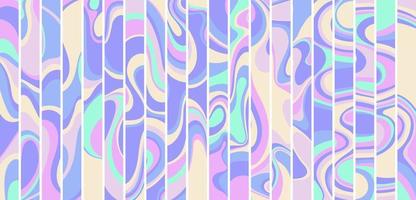 Psychedelic y2k background 2000. Vector illustration in retro aesthetic 1990 style.